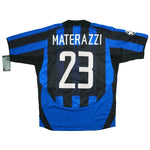 Buy 2006/07 Inter Milan Materrazi 23 Home Shirt BNWT (XL) Nike ~ Free worldwide shipping ~ Authentic Vintage Football Shirts from Cult Kits