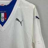 Shop 2006/07 ITALY PIRLO #21 L/S AWAY SHIRT (L) PUMA, classic football shirts, vintage football shirts & retro soccer jerseys at Cult Kits