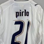 Shop 2006/07 ITALY PIRLO #21 L/S AWAY SHIRT (L) PUMA, classic football shirts, vintage football shirts & retro soccer jerseys at Cult Kits