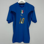 Shop 2006/07 ITALY TOTTI #10 HOME SHIRT (M) PUMA, classic football shirts, vintage football shirts & retro soccer jerseys at Cult Kits