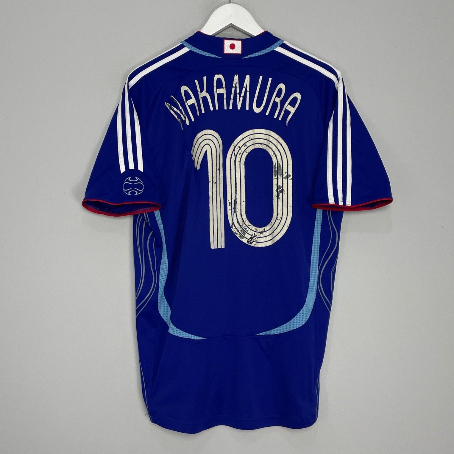 Shop 2006/07 JAPAN NAKAMURA #10 HOME SHIRT (L) ADIDAS, classic football shirts, vintage football shirts & retro soccer jerseys at Cult Kits