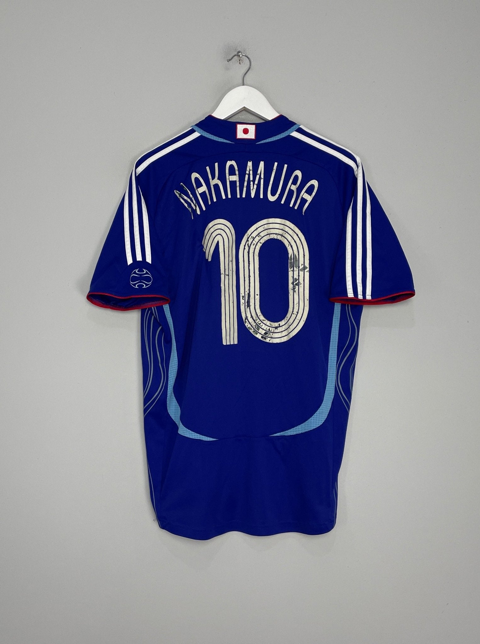 Shop 2006/07 JAPAN NAKAMURA #10 HOME SHIRT (L) ADIDAS, classic football shirts, vintage football shirts & retro soccer jerseys at Cult Kits