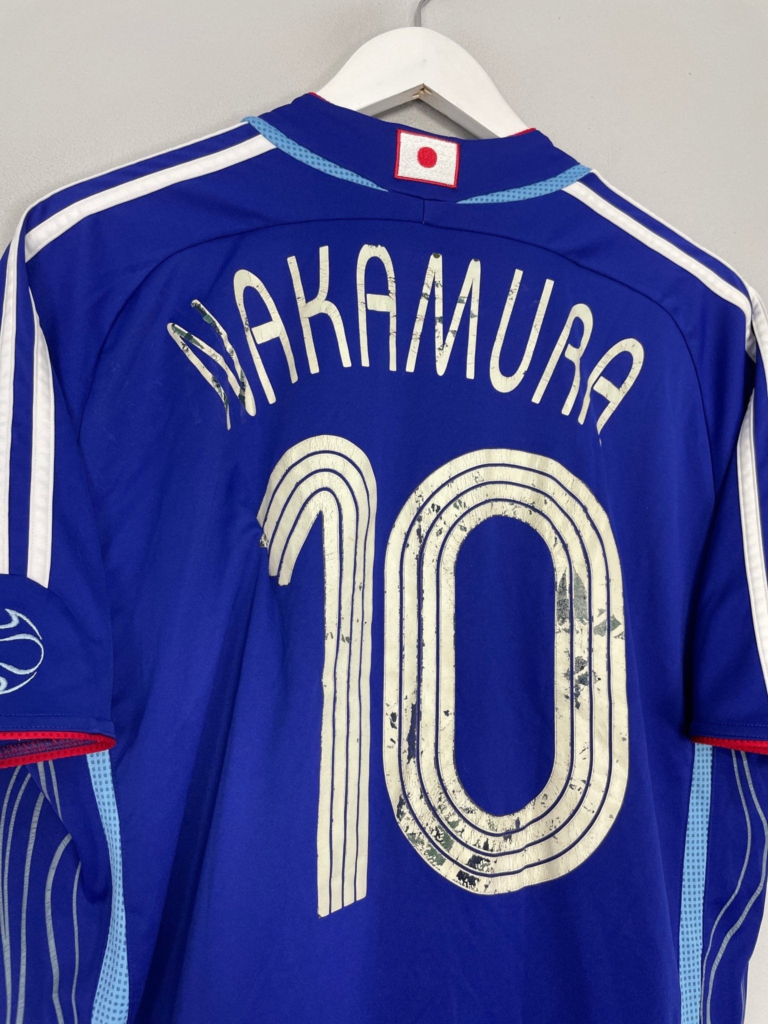 Shop 2006/07 JAPAN NAKAMURA #10 HOME SHIRT (L) ADIDAS, classic football shirts, vintage football shirts & retro soccer jerseys at Cult Kits