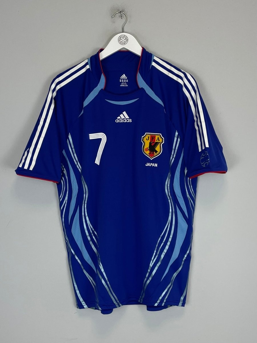 2006/07 JAPAN NAKATA 7 HOME SHIRT (L) ADIDAS - Cult Kits - Large - Buy Vintage Football Shirts, Authentic Retro Football Shirts For Sale, Classic Football Shirts & Soccer Jersey
