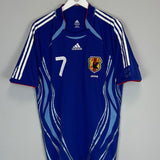 2006/07 JAPAN NAKATA 7 HOME SHIRT (L) ADIDAS - Cult Kits - Large - Buy Vintage Football Shirts, Authentic Retro Football Shirts For Sale, Classic Football Shirts & Soccer Jersey