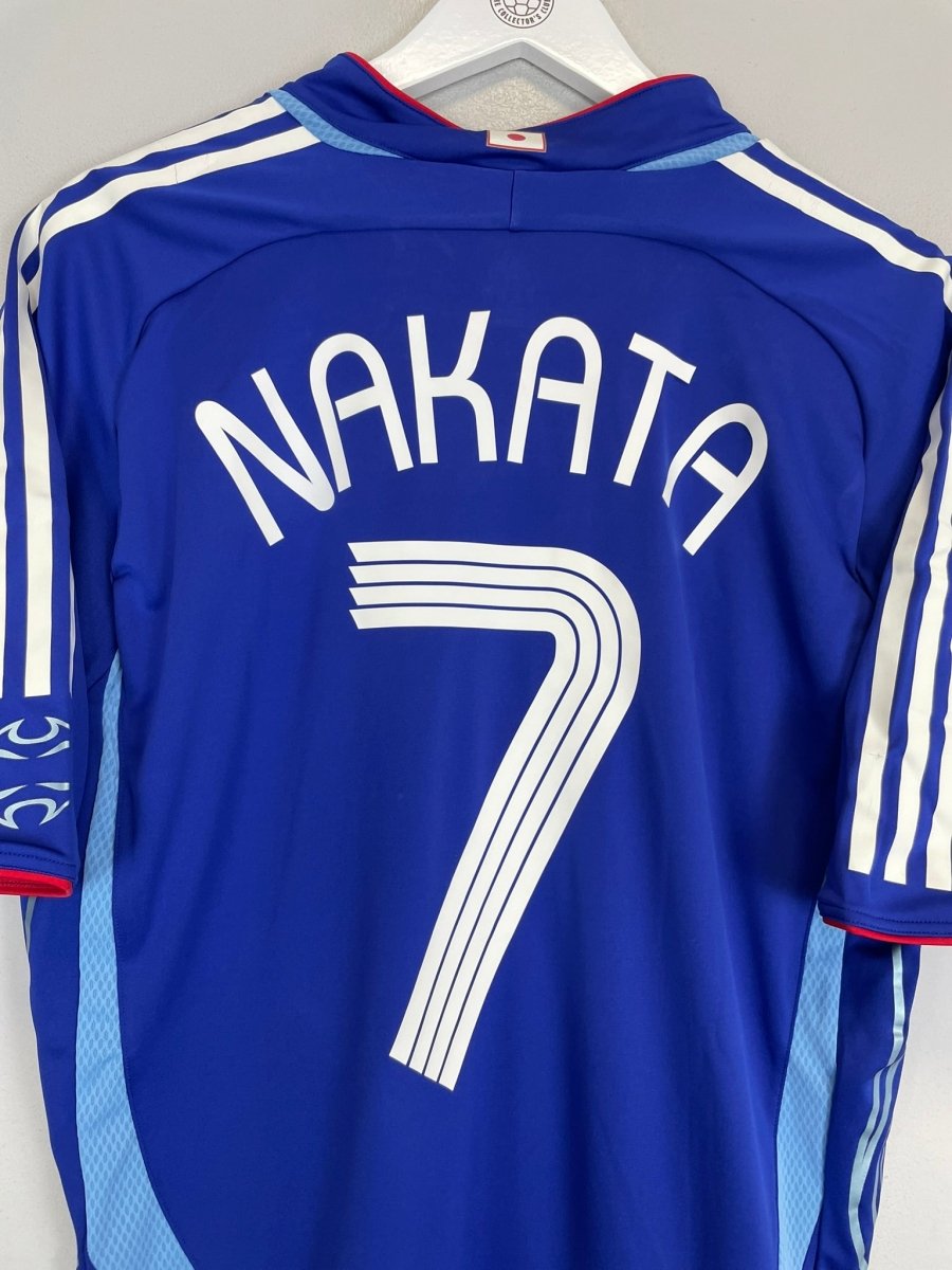 2006/07 JAPAN NAKATA 7 HOME SHIRT (L) ADIDAS - Cult Kits - Large - Buy Vintage Football Shirts, Authentic Retro Football Shirts For Sale, Classic Football Shirts & Soccer Jersey