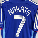 2006/07 JAPAN NAKATA 7 HOME SHIRT (L) ADIDAS - Cult Kits - Large - Buy Vintage Football Shirts, Authentic Retro Football Shirts For Sale, Classic Football Shirts & Soccer Jersey