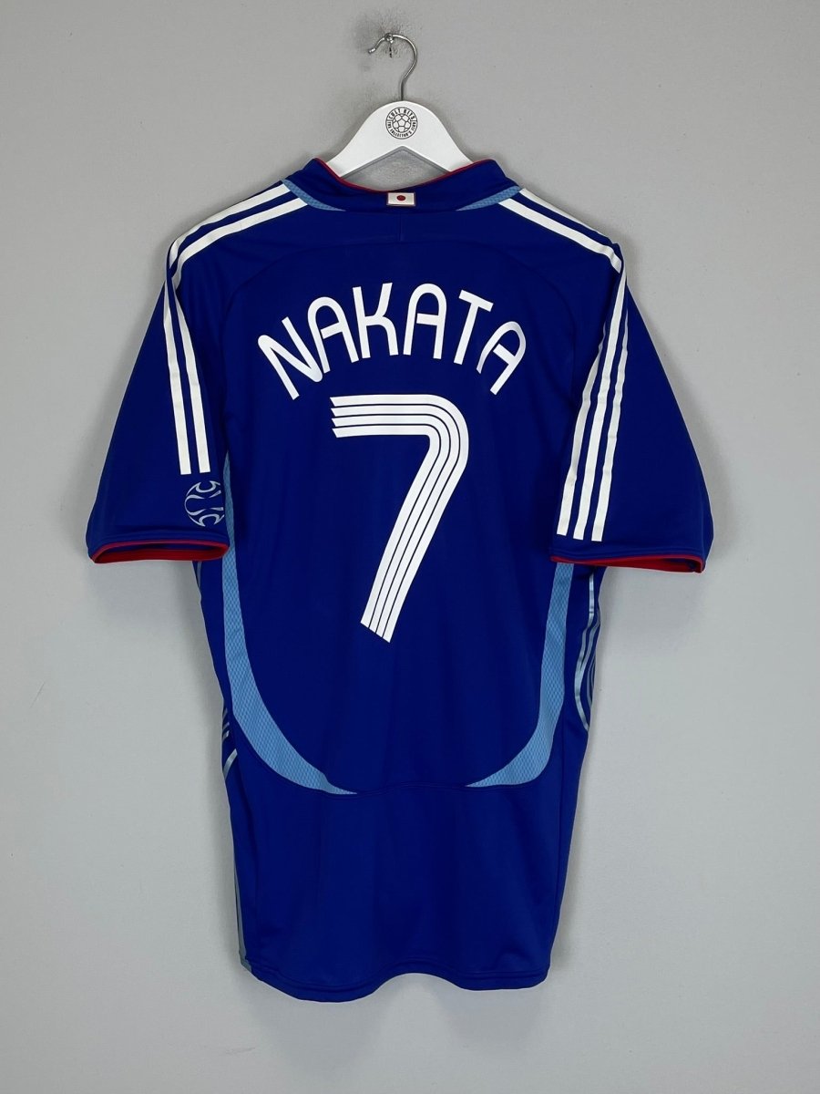 2006/07 JAPAN NAKATA 7 HOME SHIRT (L) ADIDAS - Cult Kits - Large - Buy Vintage Football Shirts, Authentic Retro Football Shirts For Sale, Classic Football Shirts & Soccer Jersey