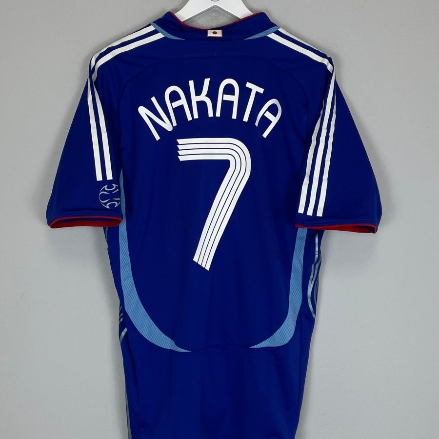 2006/07 JAPAN NAKATA 7 HOME SHIRT (L) ADIDAS - Cult Kits - Large - Buy Vintage Football Shirts, Authentic Retro Football Shirts For Sale, Classic Football Shirts & Soccer Jersey