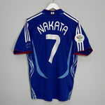 Shop 2006/07 JAPAN NAKATA #7 HOME SHIRT (M) ADIDAS, classic football shirts, vintage football shirts & retro soccer jerseys at Cult Kits