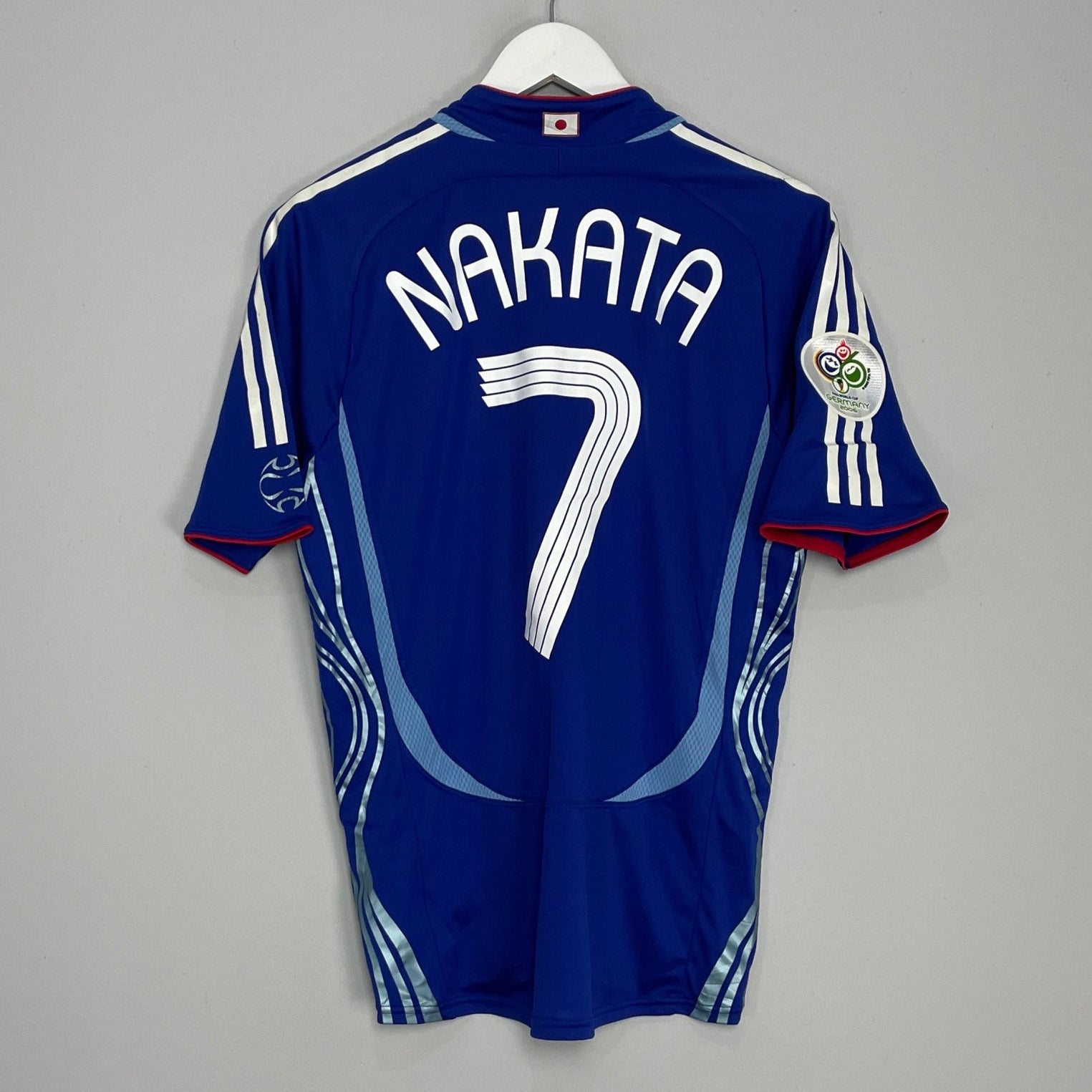 Shop 2006/07 JAPAN NAKATA #7 HOME SHIRT (M) ADIDAS, classic football shirts, vintage football shirts & retro soccer jerseys at Cult Kits