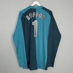 Shop 2006/07 JUVENTUS BUFFON #1 GK SHIRT (XL) NIKE, classic football shirts, vintage football shirts & retro soccer jerseys at Cult Kits