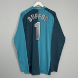 Shop 2006/07 JUVENTUS BUFFON #1 GK SHIRT (XL) NIKE, classic football shirts, vintage football shirts & retro soccer jerseys at Cult Kits