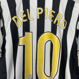 Shop 2006/07 JUVENTUS DEL PIERO #10 HOME SHIRT (L) NIKE, classic football shirts, vintage football shirts & retro soccer jerseys at Cult Kits