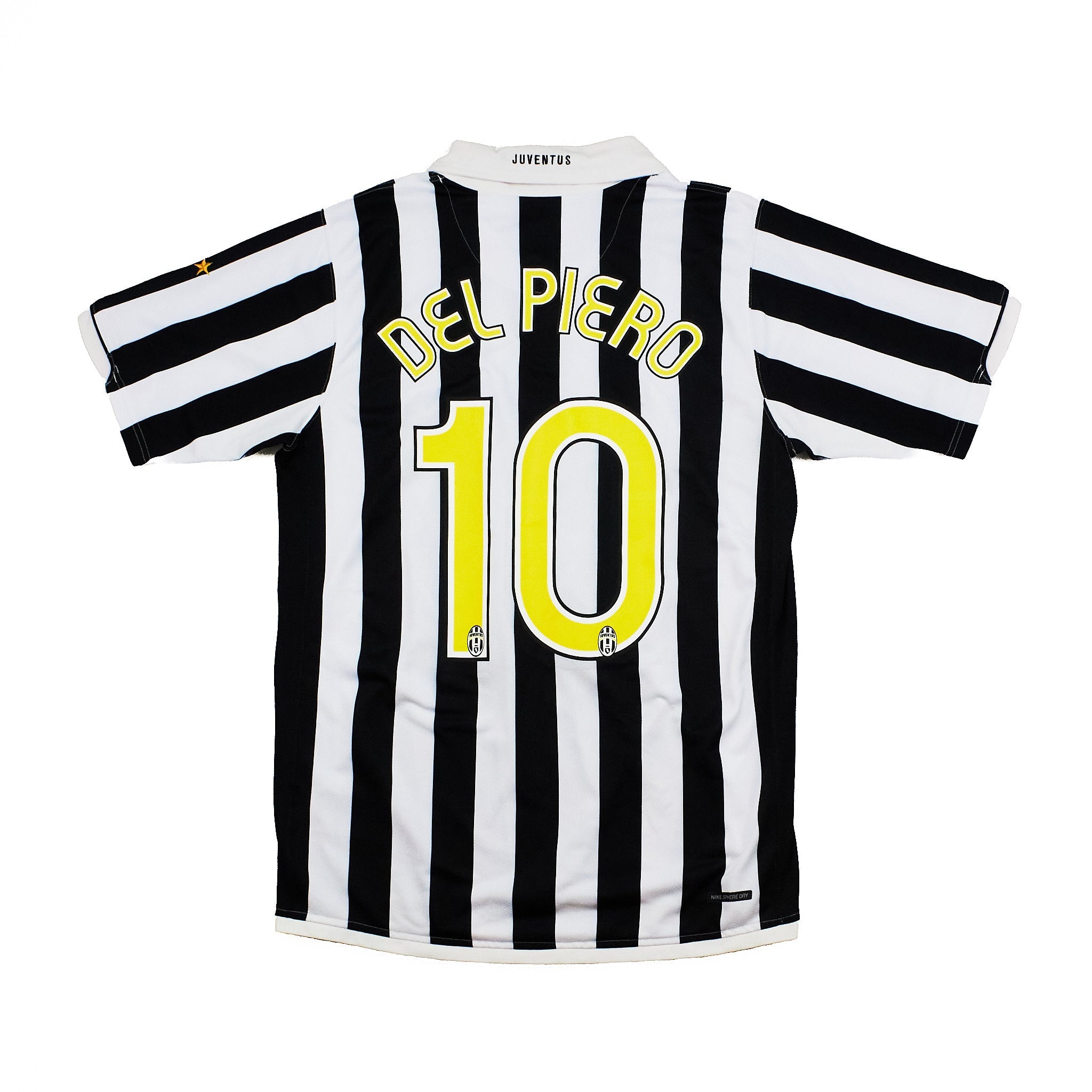 Buy 2006/07 Juventus Del Piero 10 Home Shirt (M) Nike ~ Free worldwide shipping ~ Authentic Vintage Football Shirts from Cult Kits