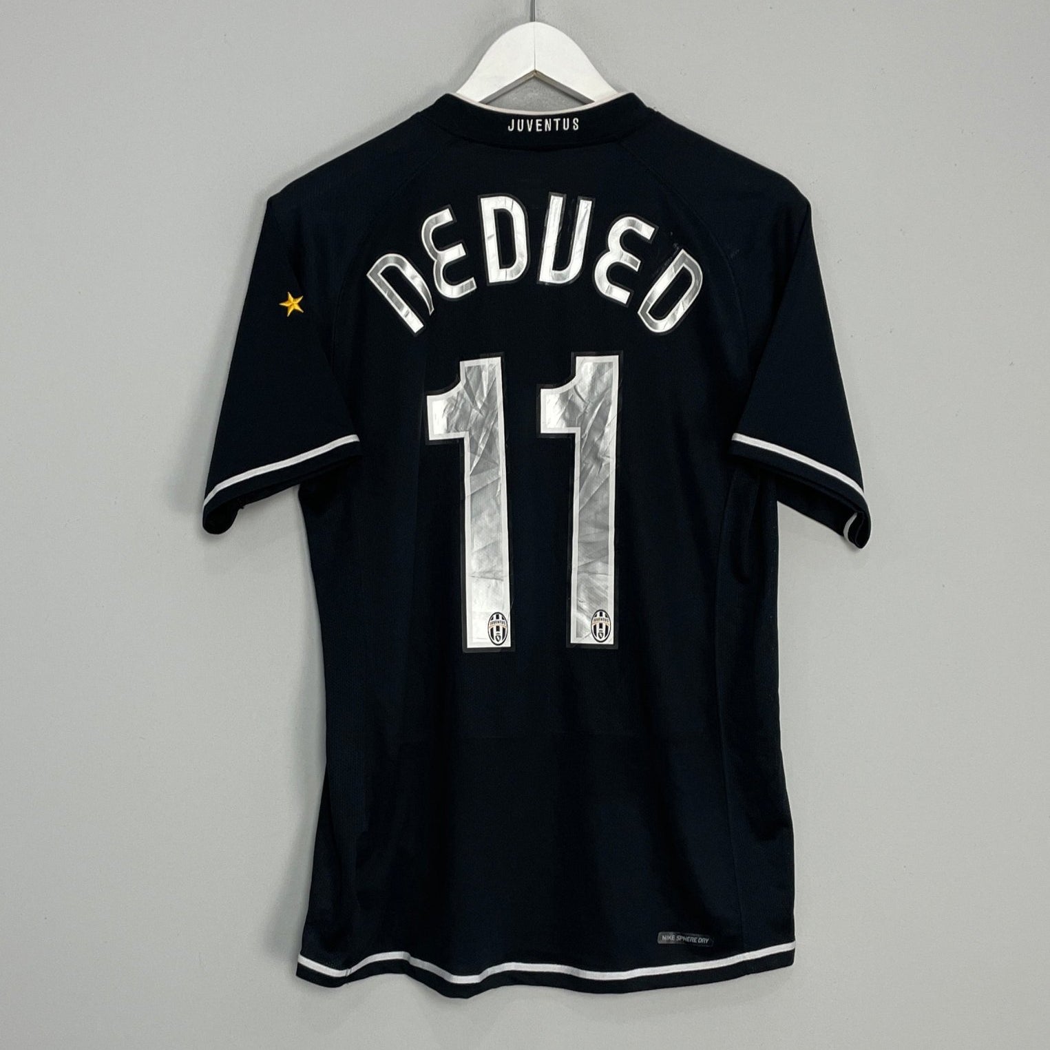 Shop 2006/07 JUVENTUS NEDVED #11 AWAY SHIRT (S) NIKE, classic football shirts, vintage football shirts & retro soccer jerseys at Cult Kits