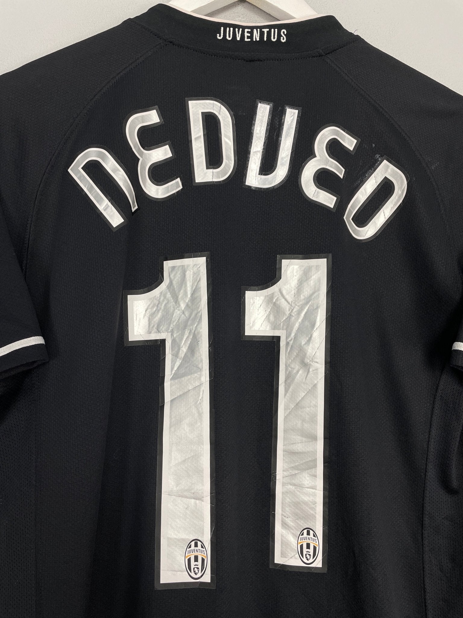 Shop 2006/07 JUVENTUS NEDVED #11 AWAY SHIRT (S) NIKE, classic football shirts, vintage football shirts & retro soccer jerseys at Cult Kits