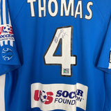 Shop 2006/07 KANSAS CITY WIZARDS THOMAS #4 *MATCH ISSUED + SIGNED* HOME SHIRT (XL) ADIDAS, classic football shirts, vintage football shirts & retro soccer jerseys at Cult Kits