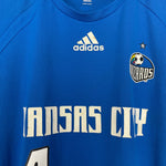 Shop 2006/07 KANSAS CITY WIZARDS THOMAS #4 *MATCH ISSUED + SIGNED* HOME SHIRT (XL) ADIDAS, classic football shirts, vintage football shirts & retro soccer jerseys at Cult Kits