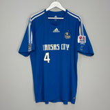 Shop 2006/07 KANSAS CITY WIZARDS THOMAS #4 *MATCH ISSUED + SIGNED* HOME SHIRT (XL) ADIDAS, classic football shirts, vintage football shirts & retro soccer jerseys at Cult Kits