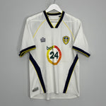 Shop 2006/07 LEEDS UNITED HOME SHIRT (M) ADMIRAL, classic football shirts, vintage football shirts & retro soccer jerseys at Cult Kits