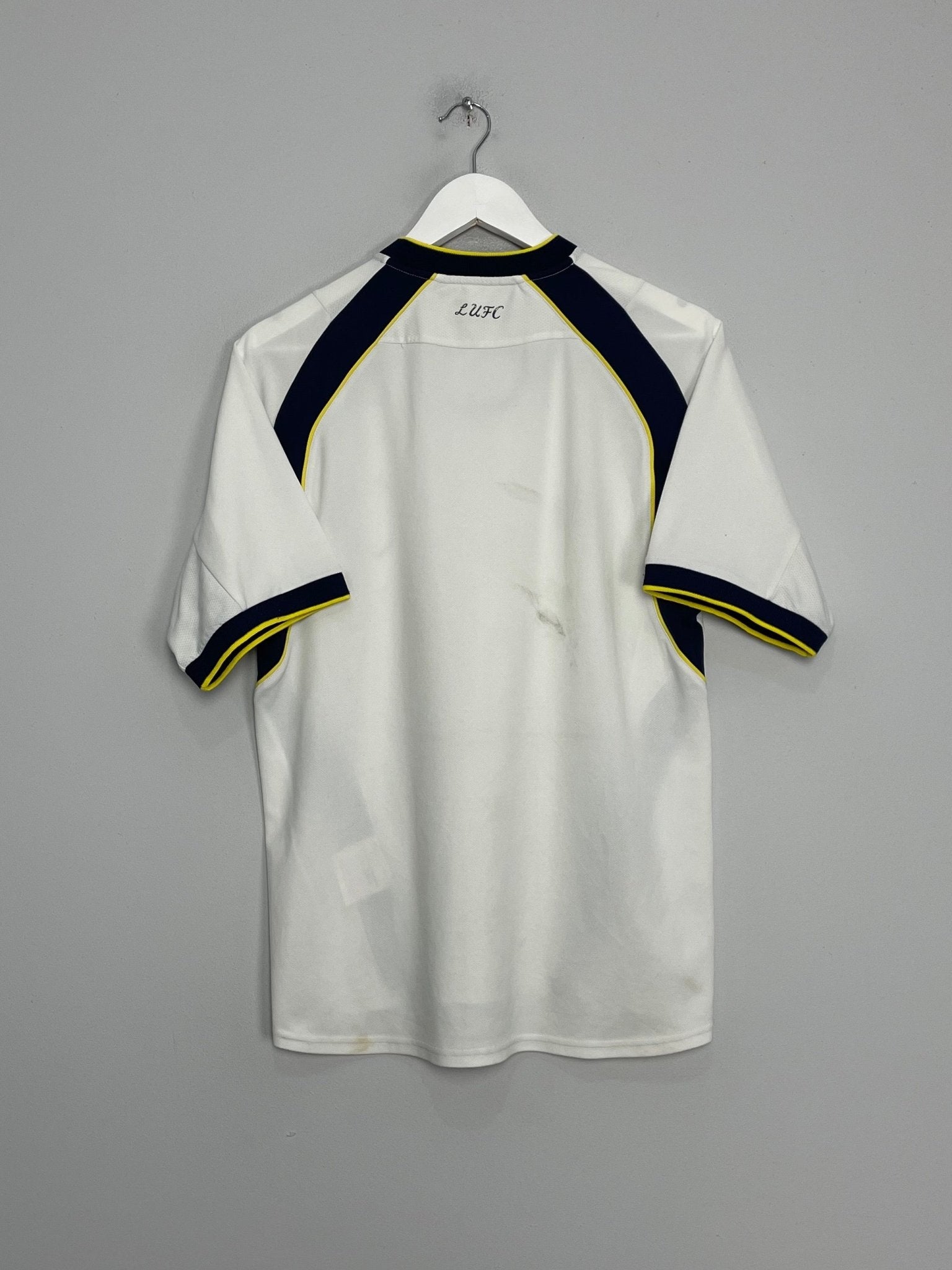 Shop 2006/07 LEEDS UNITED HOME SHIRT (M) ADMIRAL, classic football shirts, vintage football shirts & retro soccer jerseys at Cult Kits