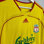 Shop 2006/07 LIVERPOOL ALONSO #14 AWAY SHIRT (XXXL) ADIDAS, classic football shirts, vintage football shirts & retro soccer jerseys at Cult Kits