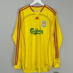 Shop 2006/07 LIVERPOOL CROUCH #15 *BNWT* L/S AWAY SHIRT (XL) ADIDAS, classic football shirts, vintage football shirts & retro soccer jerseys at Cult Kits