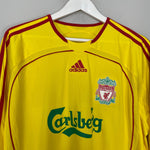 Shop 2006/07 LIVERPOOL CROUCH #15 *BNWT* L/S AWAY SHIRT (XL) ADIDAS, classic football shirts, vintage football shirts & retro soccer jerseys at Cult Kits