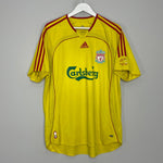 Shop 2006/07 LIVERPOOL GERRARD #8 AWAY SHIRT (L) ADIDAS, classic football shirts, vintage football shirts & retro soccer jerseys at Cult Kits