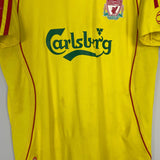 Shop 2006/07 LIVERPOOL GERRARD #8 AWAY SHIRT (L) ADIDAS, classic football shirts, vintage football shirts & retro soccer jerseys at Cult Kits