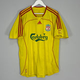 Shop 2006/07 LIVERPOOL GERRARD #8 AWAY SHIRT (L) ADIDAS, classic football shirts, vintage football shirts & retro soccer jerseys at Cult Kits