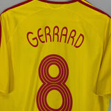 Shop 2006/07 LIVERPOOL GERRARD #8 AWAY SHIRT (L) ADIDAS, classic football shirts, vintage football shirts & retro soccer jerseys at Cult Kits