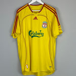 Shop 2006/07 LIVERPOOL GERRARD #8 AWAY SHIRT (L) ADIDAS, classic football shirts, vintage football shirts & retro soccer jerseys at Cult Kits