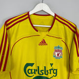 Shop 2006/07 LIVERPOOL GERRARD #8 AWAY SHIRT (L) ADIDAS, classic football shirts, vintage football shirts & retro soccer jerseys at Cult Kits