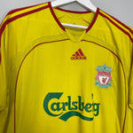 Shop 2006/07 LIVERPOOL GERRARD #8 AWAY SHIRT (L) ADIDAS, classic football shirts, vintage football shirts & retro soccer jerseys at Cult Kits