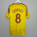 Shop 2006/07 LIVERPOOL GERRARD #8 C/L AWAY SHIRT (L) ADIDAS, classic football shirts, vintage football shirts & retro soccer jerseys at Cult Kits