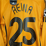Shop 2006/07 LIVERPOOL REINA #25 *BNWT* C/L FINAL GK SHIRT (S) ADIDAS, classic football shirts, vintage football shirts & retro soccer jerseys at Cult Kits