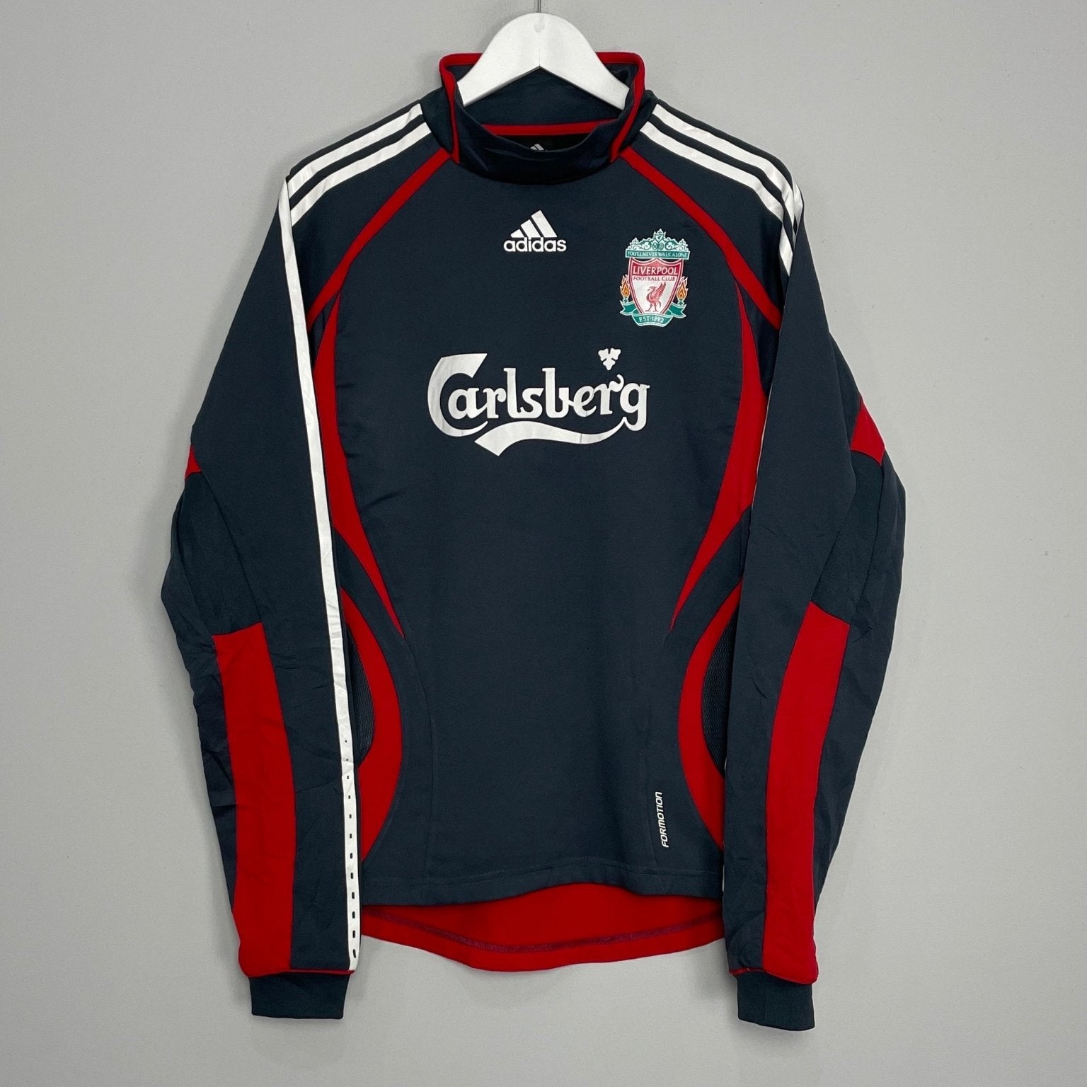 Shop 2006/07 LIVERPOOL TRAINING JUMPER (S) ADIDAS, classic football shirts, vintage football shirts & retro soccer jerseys at Cult Kits