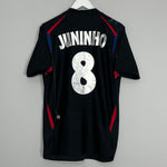 Shop 2006/07 LYON JUNINHO #8 THIRD SHIRT (M) UMBRO, classic football shirts, vintage football shirts & retro soccer jerseys at Cult Kits