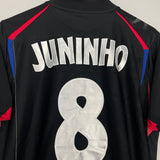 Shop 2006/07 LYON JUNINHO #8 THIRD SHIRT (M) UMBRO, classic football shirts, vintage football shirts & retro soccer jerseys at Cult Kits