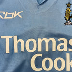 Buy 2006/07 Manchester City Reyna 6 Home Shirt (M) Reebok ~ Free worldwide shipping available ~ Authentic Vintage Football Shirts from Cult Kits