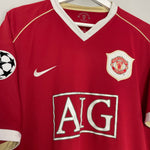 Shop 2006/07 MANCHESTER UNITED RONALDO #7 C/L HOME SHIRT (XXL) NIKE, classic football shirts, vintage football shirts & retro soccer jerseys at Cult Kits
