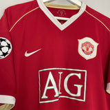 Shop 2006/07 MANCHESTER UNITED RONALDO #7 C/L HOME SHIRT (XXL) NIKE, classic football shirts, vintage football shirts & retro soccer jerseys at Cult Kits