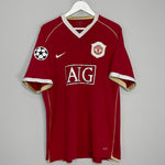 Shop 2006/07 MANCHESTER UNITED RONALDO #7 C/L HOME SHIRT (XXL) NIKE, classic football shirts, vintage football shirts & retro soccer jerseys at Cult Kits