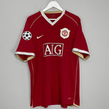 Shop 2006/07 MANCHESTER UNITED RONALDO #7 C/L HOME SHIRT (XXL) NIKE, classic football shirts, vintage football shirts & retro soccer jerseys at Cult Kits