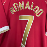 Shop 2006/07 MANCHESTER UNITED RONALDO #7 C/L HOME SHIRT (XXL) NIKE, classic football shirts, vintage football shirts & retro soccer jerseys at Cult Kits