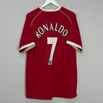 Shop 2006/07 MANCHESTER UNITED RONALDO #7 FA CUP FINAL SHIRT (XL) NIKE, classic football shirts, vintage football shirts & retro soccer jerseys at Cult Kits