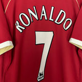 Shop 2006/07 MANCHESTER UNITED RONALDO #7 FA CUP FINAL SHIRT (XL) NIKE, classic football shirts, vintage football shirts & retro soccer jerseys at Cult Kits