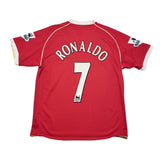 Buy 2006/07 Manchester United Ronaldo 7 Home Shirt (L) Nike ~ Free worldwide shipping ~ Authentic Vintage Football Shirts from Cult Kits